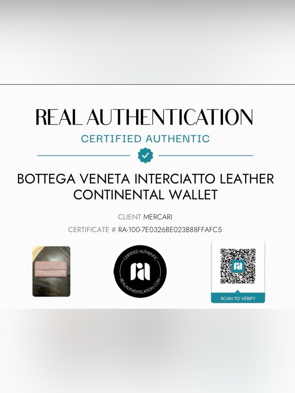 *GIFT READY* Bottega Veneta Blush Intrecciato Leather Wallet+COA/box/dust bag - Picture 2 of 10